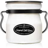 Milkhouse Candle Co. Creamery Caramel Cold Brew lum&acirc;nare parfumată Cream Jar 142 g