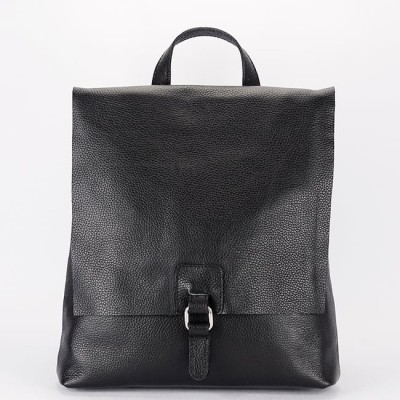 Rucsac 2 in 1 negru din piele naturala 5974-28 M11 foto