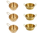Cumpara ieftin Set 6 sosiere din otel inoxidabil