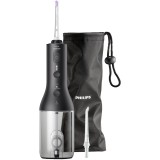 Irigator bucal portabil Philips Sonicare Power Flosser 3000 HX3826/33, 2 moduri de curatare, 3 niveluri de intensitate, negru