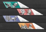 ROMANIA 2022 - ANIMALE TIP DALMATIAN, VINIETA 2 DIN COALA, MNH - LP 2358, Nestampilat
