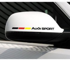 Sticker oglinda Audi SPORT foto