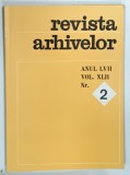 REVISTA ARHIVELOR ANUL LVII, Vol. XLII Nr. II de MIOARA TUDORICA, 1980