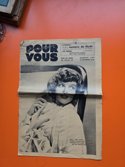 Revista Pour Vous nr. 369/12.12.1935 -