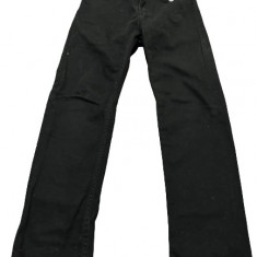 Pantaloni lungi, culoarea negru , varsta 7-8 ani