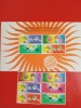 TOGO, SPACE - BLOC IMPERF. + SERIE COMPLETĂ MNH, Nestampilat