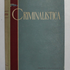 CRIMINALISTICA-S.A. GOLUNSKI 1961