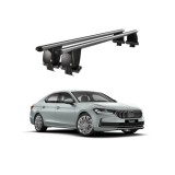Bare transversale portbagaj auto aluminiu compatibile plafon neted Skoda Superb 3V 2015-> argintii sau negre Cod: CB200101 Kit-109