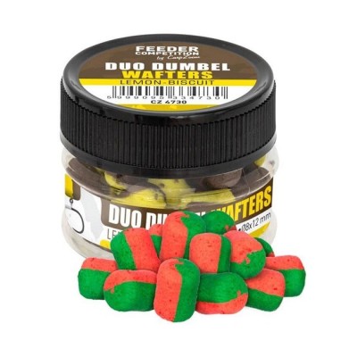Carp Zoom WAFTERS DUO DUMBEL 8x12mm 15gr Garlic-Ham foto