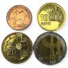 AZERBAIJAN / AZERBAIDJAN , Lot : 5 +10 +20 +50 QUAPIK 2006 , XF, Asia, Fier