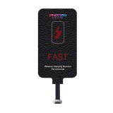 Cumpara ieftin Incarcator Wireless, Emeszon&reg;, 10W, 2A, Quick Charge 3.0, Receiver Wireless Type C, USB C, incarcare rapida telefoane, negru