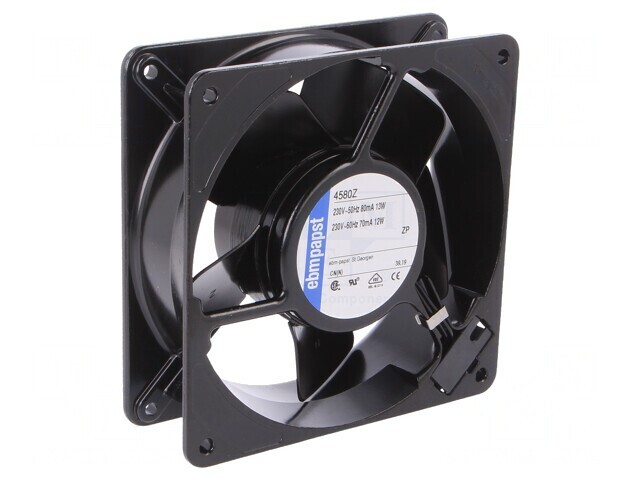 Ventilator AC axial 230V 119x119x38mm 114m3/h 30dBA 50Hz