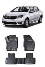 Set Covorase Auto Cauciuc Umbrella Pentru Dacia Logan II Sedan 2012-2020