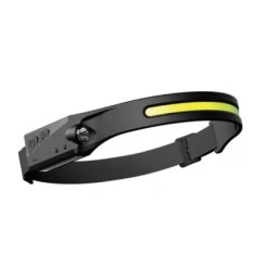 Lanterna Cap LED COB 350lm 230 grade 5 Moduri Incarcare USB Type-C 1200mAh