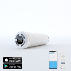Sistem de ventilatie cu recuperare de caldura PRANA 150 ERP PREMIUM PLUS cu Functie Preincalzire SmartElectro IntelligentHouse foto