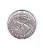 Moneda Malta 10 cents/centi 1986, stare buna, curata