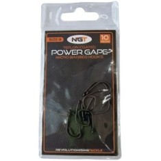 Carlige Teflonate Ngt Power Gape Hooks, Nr.6, 10buc/pac foto