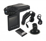 Camera video auto Full HD, unghi 120 grade, display LCD, 6 LED-uri, IPF