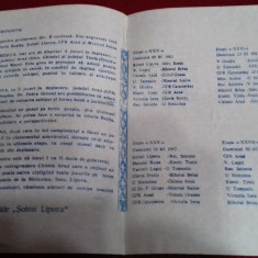 program pronostic Soimii Lipova 1982