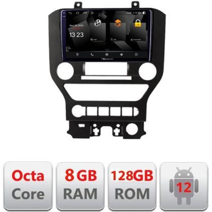 Navigatie Ford Mustang 2015-2020 5960Pro-MUSTANG-NAVIAndroid Octa Core Qualcomm 2K Qled 8+128 DTS DSP 360 4G Optical CarStore Technology
