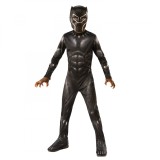 Cumpara ieftin Costum Deluxe Black Panther pentru baiat - Civil War 100 - 110 cm 3-4 ani