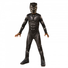 Costum Deluxe Black Panther pentru baiat - Civil War 130-140 cm 8-10 ani