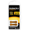 Baterie auditiva Blister HA312 Duracell, 1.4 V, 6 bucati