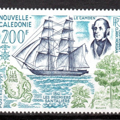 NOUA CALEDONIE 1991, Aniversari, Corabii, Transport, serie neuzată, MNH