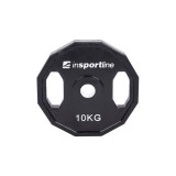 Greutate cauciucata 10kg/31mm inSPORTline Ruberton,