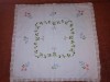 Fata de masa centru de masa cusut brodat broderie veche pe panza