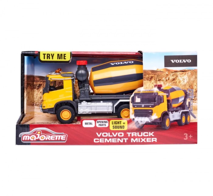 Majorette Volvo Betoniera 19cm
