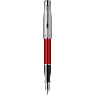 Stilou Parker Sonnet Essential Red Chrome foto