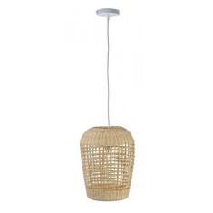 Lustra rattan natur Suez, 40W, &Oslash; 31.5 cm x 40 h