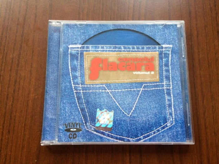 cenaclul flacara vol. 2 various cd disc compilatie muzica folk pop rock Intercont music colectia jurnalul national 2006 VG+