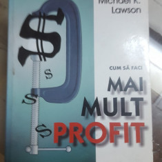 Michael K. Lawson, Cum să faci mai mult profit, București 1996, 067