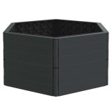 Cumpara ieftin Jardiniera de gradina, antracit, PP