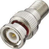 Adaptor Coaxial Mama - BNC Tata , Metalic