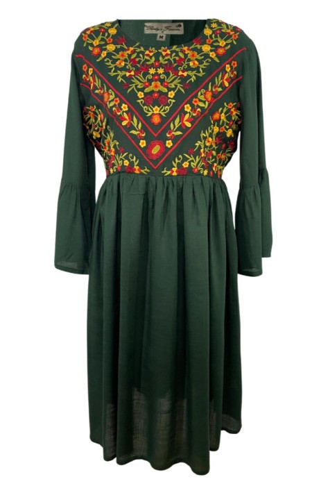 Rochie dama casual RD2, verde , marimea M