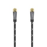 Cablu coaxial Hama 205079, 5 metri, negru