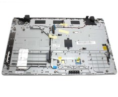 Tastatura HP Neagra Samsung NP300E5X cu Palmrest argintiu si Touchpad, Samsung NP300E5Z cu Palmrest argintiu