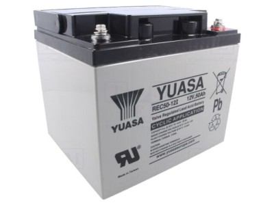 Acumulator YUASA plumb-acid 12V 50Ah AGM fără &amp;icirc;ntreținere foto