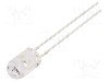 Dioda LED, 5mm, ro&amp;#351;ie, 3,5...4,5lm, 30mA, 2,1...2,6V, OPTOSUPPLY - OS5RKP5E31B
