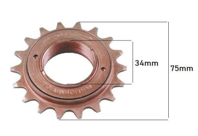 Pinion Lant Moped Piaggio Ciao 18 Dinti foto