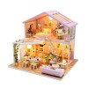 Casa in miniatura 3D, Sweet time, DIY, 20x18x19.3cm, Oem