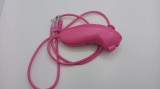 Consola PlayStation Nunchuk roz pentru Nintendo Wii
