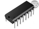 Cip Digital 4bit Bistabil Clichet THT DIP16 74LS