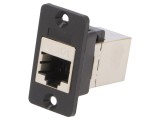 Adaptor Slim RJ45 Cat 5e Ecranat 8p8c Dual CLIFF