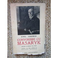 Convorbiri cu Masaryk - Emil Ludwig