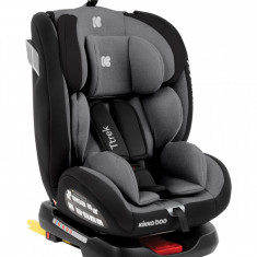 Scaun auto KikkaBoo cu isofix grupa 0-1-2-3 (0-36 kg) Ttrek Grey 2020