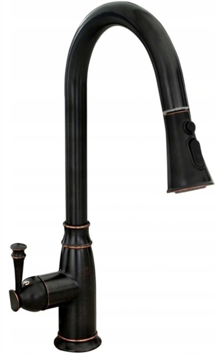 Baterie de bucatarie Rea Deco Old Black inalta